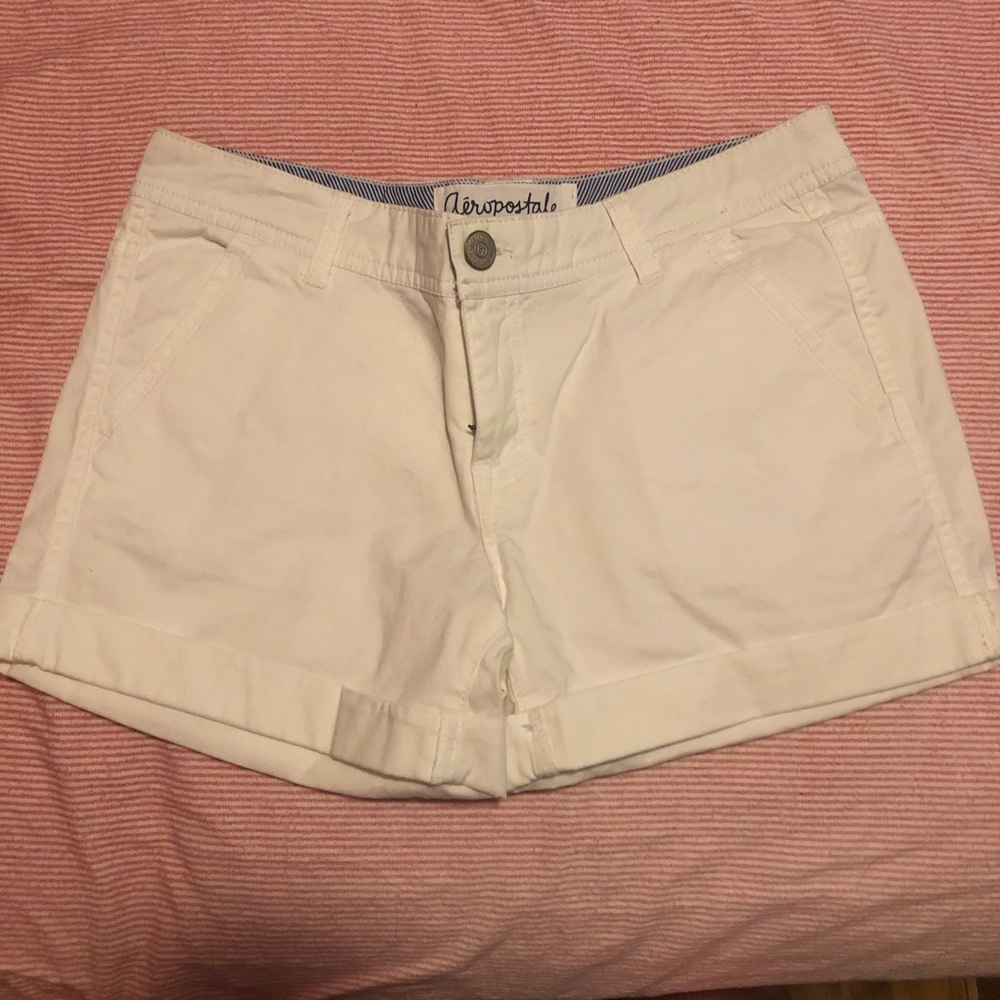White Shorts